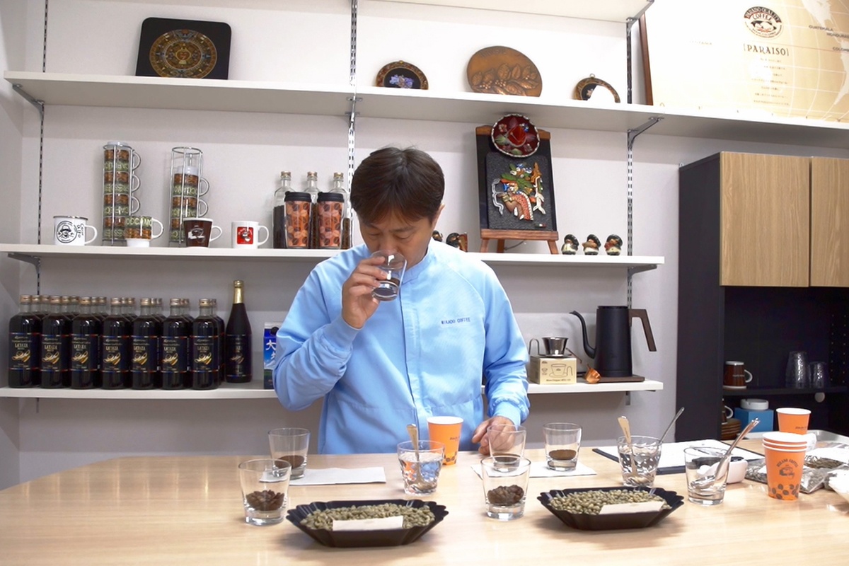 カップテストの準備