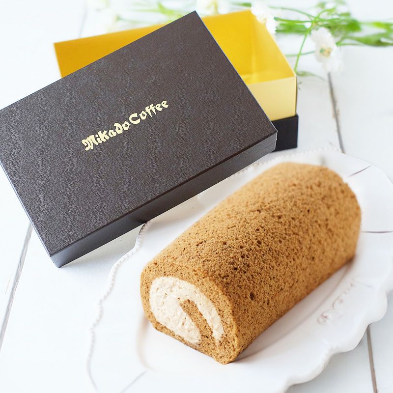 旧軽モカロールケーキ