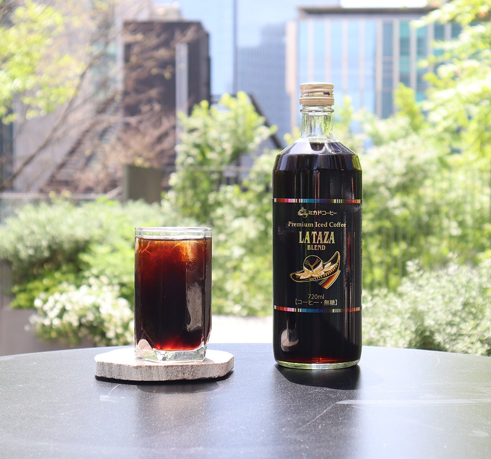 プレミアムアイスコーヒーラ・タサブレンド無糖2本のギフト【1本=720ml